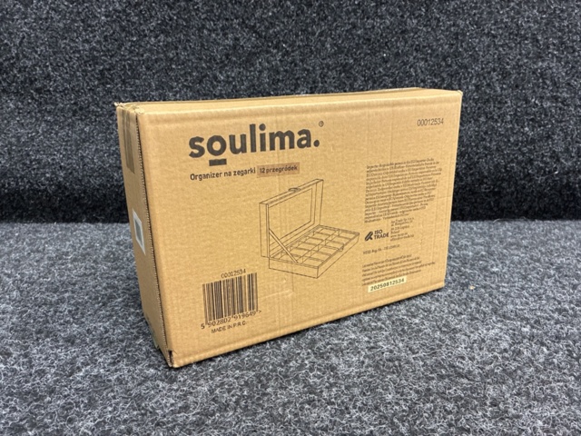 1465975-2 Klockbox - till 12 st klockor / armband / smycken