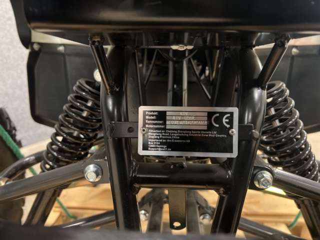 1466541-16 Elektrisk Fyrhjuling - 3000W