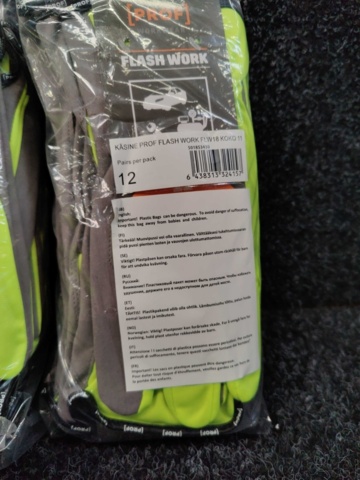 1465258-7 96 st Arbetshandskar Prof Flash Work Flw18, strl 11