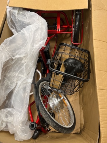 1466554-5 Three-wheeled electric bike | 6 gears Shimano | 250W - 10.4Ah | Lyfco