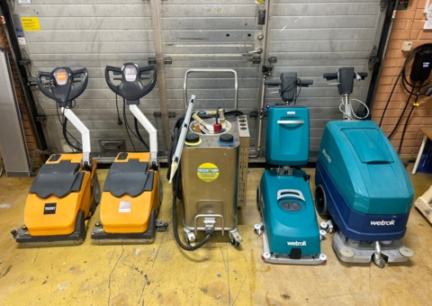 Bild som representerar auktionen - Avyttring städmaskiner