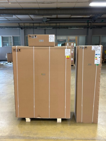 1466743-1 15 kW luft/vatten värmepump från Energy Save anslut till befintligt värmesystem. Bufferttank K66