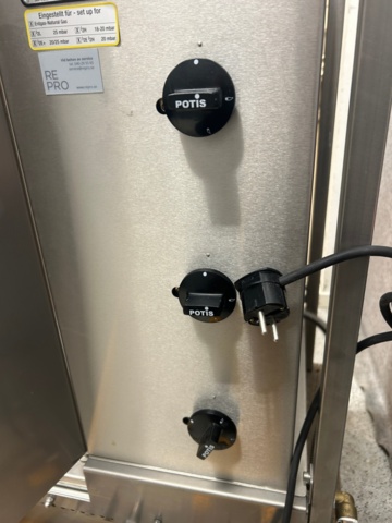 1436337-6 Kebabgrill - Potis F-GD3-S (Helt ny)