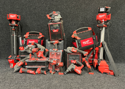 Bild som representerar auktionen - Avyttring begagnade verktyg från Milwaukee