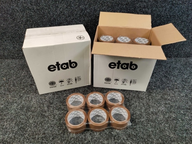 1466701-1 72 st Rullar Packtejp etab 543B/28 50mm x 66