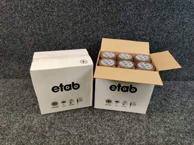 1466702-2 72 st Rullar Packtejp etab 543B/28 50mm x 66