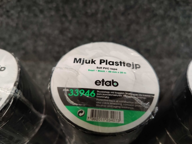 1466706-5 75 st Rullar Mjuk Plasttejp etab
