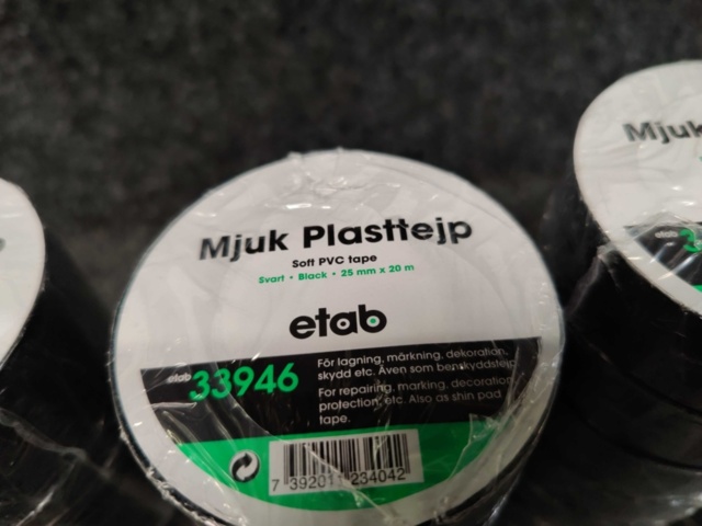 1466706-8 75 st Rullar Mjuk Plasttejp etab