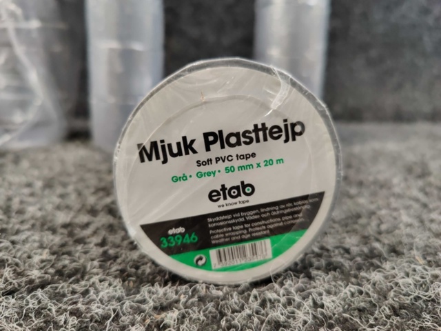 1466706-12 75 st Rullar Mjuk Plasttejp etab