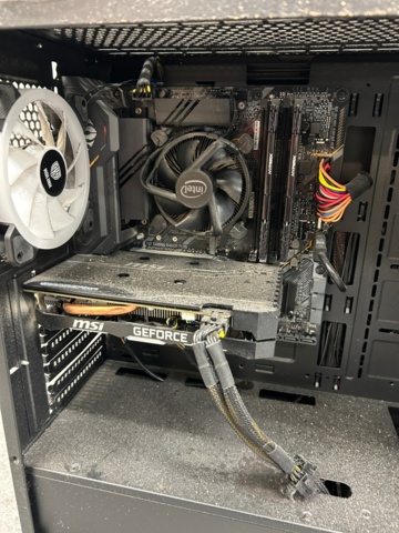 1442493-4 Stationära datorer 15 st från internetkafé - ASUS TUF Gaming B460M-PLUS (reservdelsobjekt)