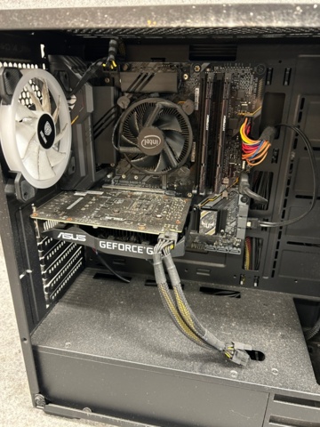 1442493-9 Stationära datorer 15 st från internetkafé - ASUS TUF Gaming B460M-PLUS (reservdelsobjekt)