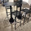 1389183-1 Bar stools and bar table - HAY Palissade