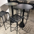 1389183-3 Bar stools and bar table - HAY Palissade