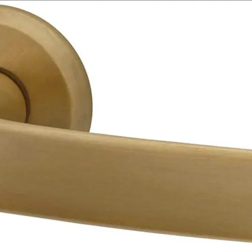 1467000-1 Exterior door handle, 2 pcs – Hvid, Ylva, brass
