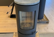 1197404 Wood-burning stove HETA SCAN-LINE 8 steel with side glass