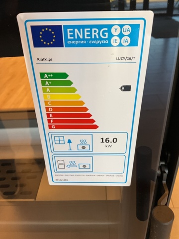 1197408-5 Braskamin Kratki  Dubbelsidig