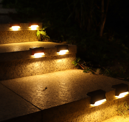 1467240-4 20 st Solcellslampor - Steg & Trappa Vit Kallvit - Fri frakt