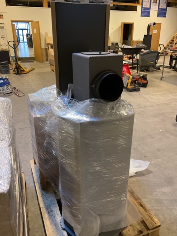 1197445-13 Täljstenskamin LOTUS med skorstenspaket