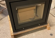 1197446 Braskamin LOTUS  Dubbelsidig