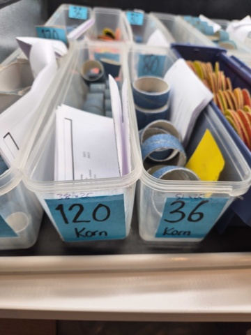 1465813-5 Slipmaterial – blandade kornstorlekar, rondeller och slipband