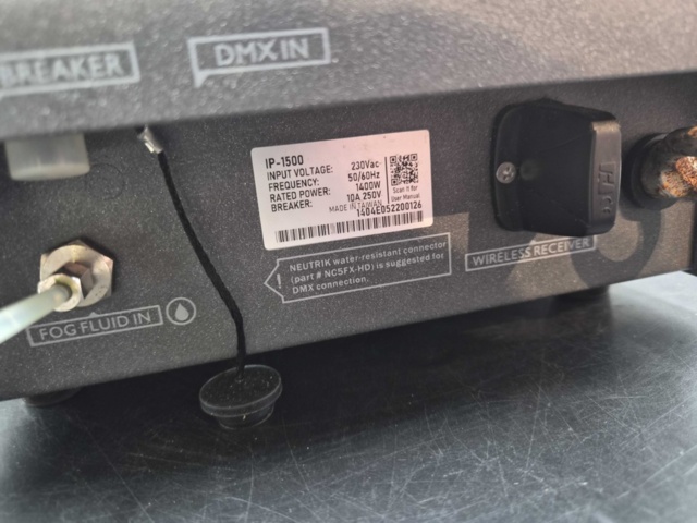 1455612-4 Smoke machine - Antari IP1-500, DMX, outdoor use