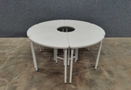 1467356 10 pcs Round tables in six parts