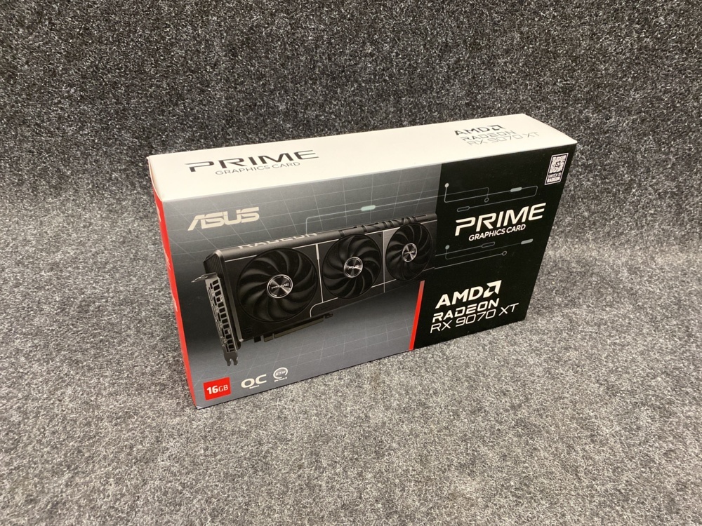 Graphics card ASUS Prime AMD Radeon RX 9070 XT OC | PS Auction