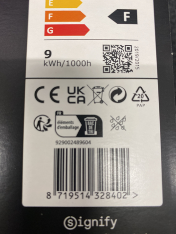 1467252-3 Lampor Philips Hue WCA -6,5 W A60 E27 4 st