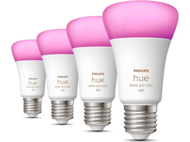 1467252-1 Lampor Philips Hue WCA -6,5 W A60 E27 4 st