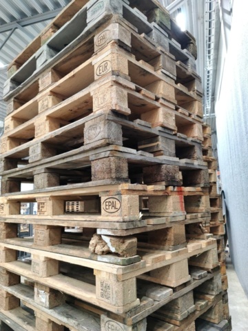 1454669-8 37 used EU pallets