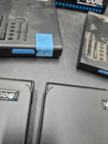 1465815-5 Gängreparationssatser, 7 st - V-COIL - olika dimensioner