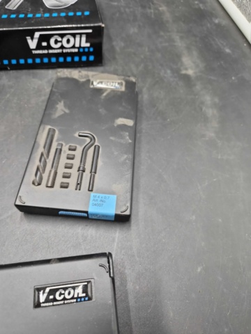 1465815-7 Gängreparationssatser, 7 st - V-COIL - olika dimensioner