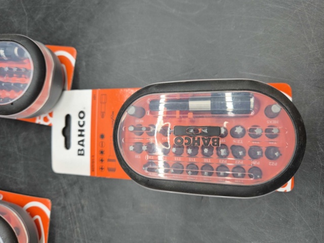 1465818-3 Bit set, 5 pcs – Bahco, PH, PZ, TX, INSEX, SP