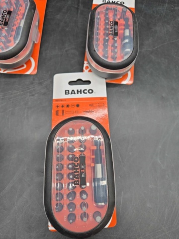 1465819-3 Bit set, 5 pcs – Bahco, PH, PZ, TX, INSEX, SP