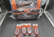1465822 Tool bag with bit sets, 5 pcs - Bahco - open bag, mixed bits, compact storage