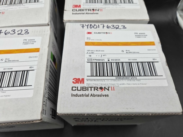 1465823-2 Lamellrondeller, 50 st- 3M, Cubitron II, 125 mm, 60+