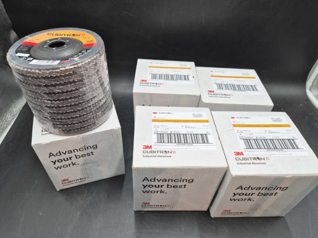 1465824-1 Sliprondeller, 50 st – 3M, Cubitron II 969F, 125 mm, korn 40+, konisk