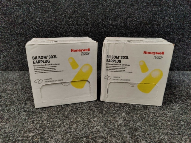 1464848-1 400 pcs Disposable Earplugs Honeywell Bilsom 303L