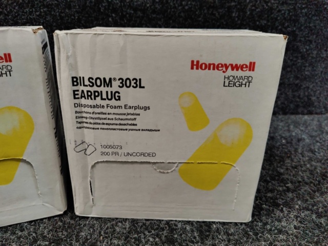 1464848-2 400 pcs Disposable Earplugs Honeywell Bilsom 303L