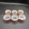 1467410-1 Packing tape, 72 pcs - transparent, PP clear solvent