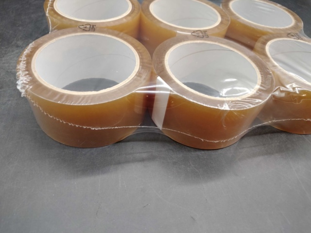 1467419-2 Packing tape, 72 pcs - transparent, PP clear solvent