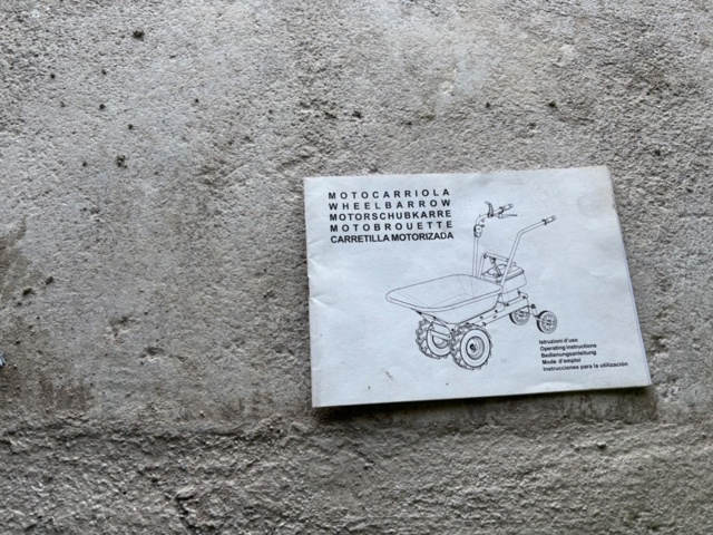 1372839-10 Motorized wheelbarrow - Eurosystems Carry - 2008