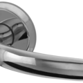 1467659-1 Innerdörrhandtag A860, 10 st – med nyckelskylt, rosett