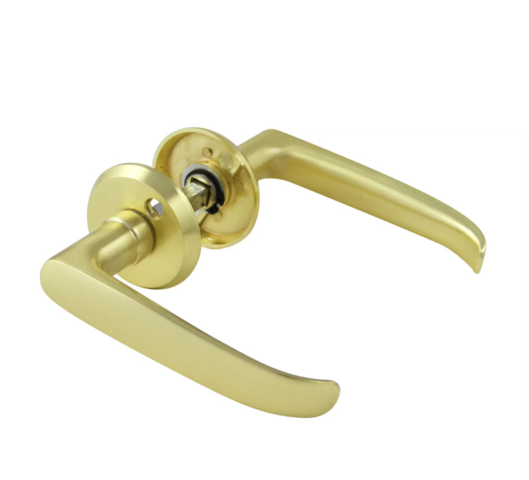 1463578-1 Interior door handles, 8 pcs – Millers, matte brass