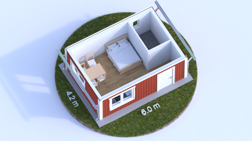 1467790-3 Fritidshus, Attefallshus (30 kvm)