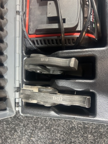 1431635-7 Pressverktyg med pressbackar - Ridgid