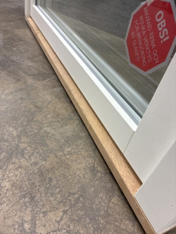 1467760-16 Balcony door Swedish window Wood/Aluminum 1030-2060/15