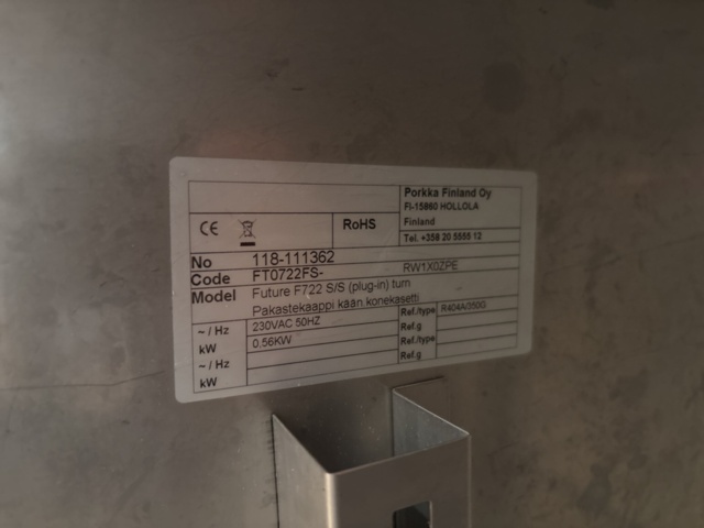 1409480-6 Frysskåp - Porkka Future F722 S/S