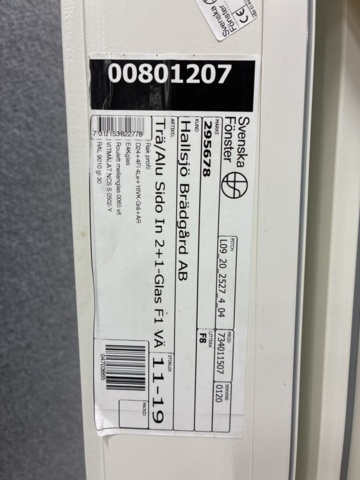 1467761-6 7 st Fönster Svenska fönster Trä/Alu 11-19