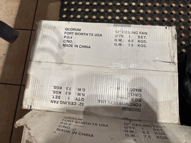 1409495-6 Takfläktar 2 st - Quorum